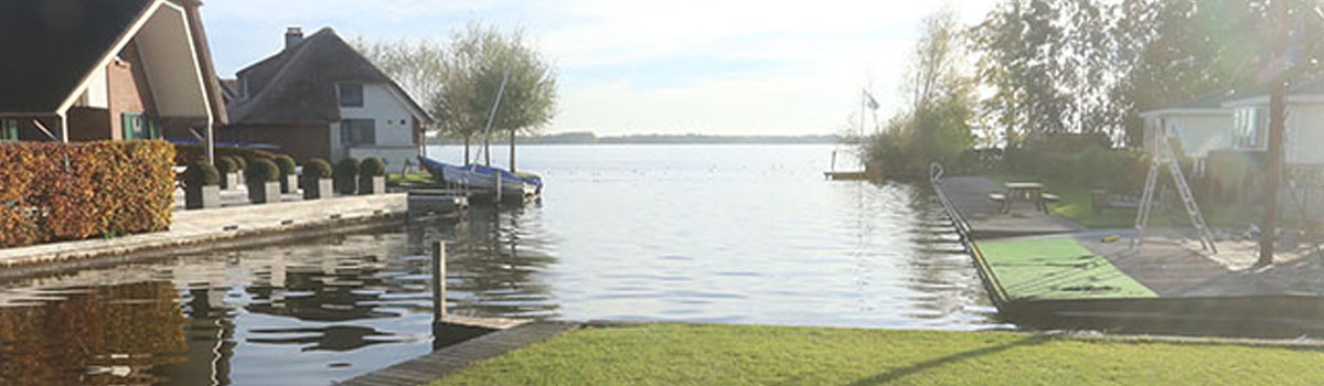 Camping Nijenhuis aan het water nabij Giethoorn - Even heerlijk er tussenuit